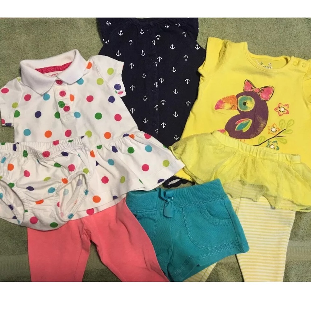 Summer lot of Infant girls size 3 months clothing